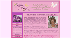 Desktop Screenshot of gardenofedenhealing.com